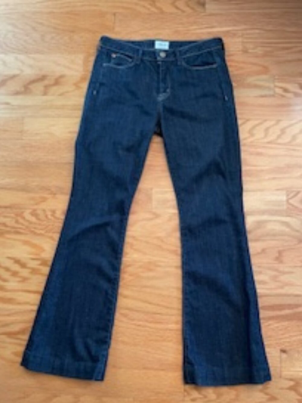 Hudson Women's Dark Navy Flared Jeans - size 29